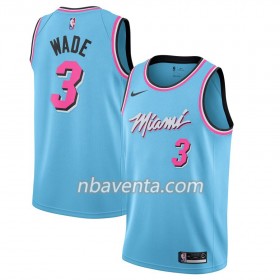 Camiseta Hombre Miami Heat Dwyane Wade 3 2019-20 Nike City Edition Swingman
